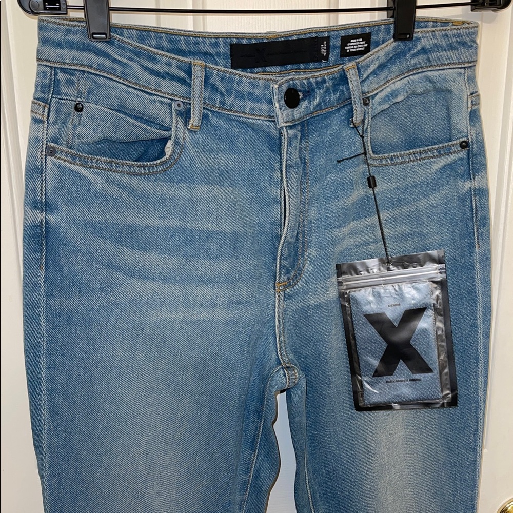 Alexander Wang Light Blue Denim Pants - Picture 3 of 7